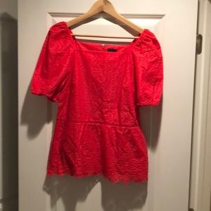 Ann Taylor eyelet blouse